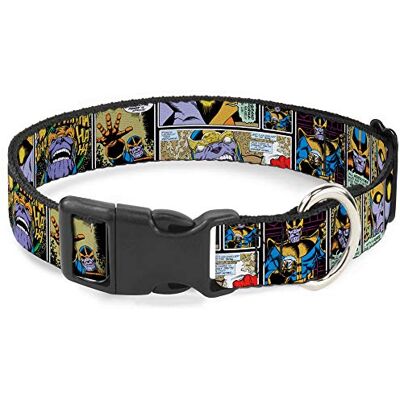 Buckle-Down Kunststof Clip Kraag Thanos Comic Scene Blocks Buckle-Down Kunststof Clip Kraag Thanos Comic Scene Blocks