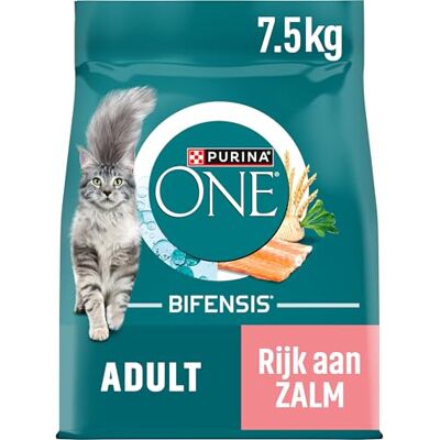 PURINA ONE ONE ADULT Zalm/Volkoren Granen 7.5kg PURINA ONE ONE ADULT Zalm/Volkoren Granen 7.5kg