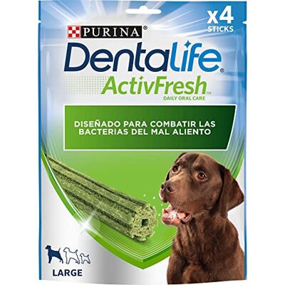 Dentalife Grote Activefresh Snack voor Honden - Mondhygiëne - 142g Dentalife Grote Activefresh Snack voor Honden - Mondhygiëne - 142g