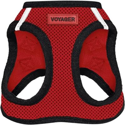 Best Pet Supplies Voyager Step-in Air Hondentuig, mesh voor alle weersomstandigheden, reflecterend, tegen trekken, voor kleine, middelgrote honden en katten, met veilige klittenbandsluiting, gesp, dubbele D-ringen, Best Pet Supplies Voyager Step-in Air Hondentuig, mesh voor alle weersomstandigheden, reflecterend, tegen trekken, voor kleine, middelgrote honden en katten, met veilige klittenbandsluiting, gesp, dubbele D-ringen,