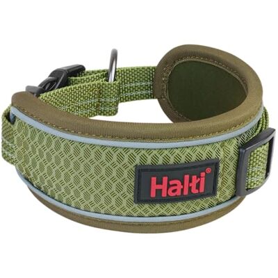 Halti Anatomie Hondenhalsband Brede Halsband voor Drukontlasting, Gevoerd met Neopreen, Reflecterend en Verstelbaar, Bijpassende Riem en Tuigje, Geschikt voor Extra Kleine Honden (Maat XS, Groen) Halti Anatomie Hondenhalsband Brede Halsband voor Drukontlasting, Gevoerd met Neopreen, Reflecterend en Verstelbaar, Bijpassende Riem en Tuigje, Geschikt voor Extra Kleine Honden (Maat XS, Groen)