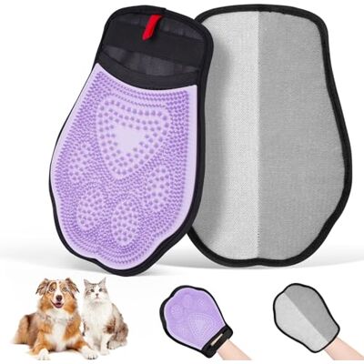 Zivacate Haarverwijderhandschoen voor Dieren Herbruikbare Dieren Haarverwijderaar, Elektrostatische Dubbelzijdige Handschoen voor Honden en Katten, Ideaal voor Meubels, Kleding, Sofas 1PC Zivacate Haarverwijderhandschoen voor Dieren Herbruikbare Dieren Haarverwijderaar, Elektrostatische Dubbelzijdige Handschoen voor Honden en Katten, Ideaal voor Meubels, Kleding, Sofas 1PC