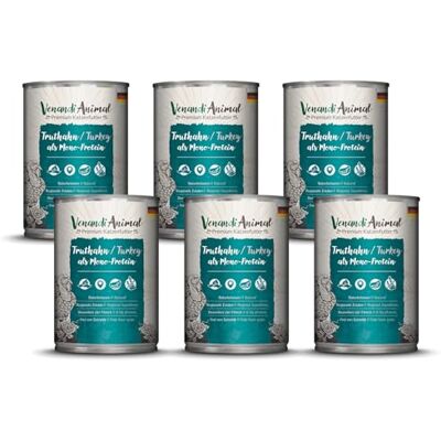 Venandi - Animal Fresh Turkey - Grain Free - Wet Cat Food Venandi - Animal Fresh Turkey - Grain Free - Wet Cat Food
