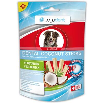 Bogadent bogar, tandheelkundige kokosnoot, hondensnacks met kokosnoot, voorkomt tandplak en tandsteen, tandverzorging voor honden, versterkt de vacht, hondenaccessoires, 50 g Bogadent bogar, tandheelkundige kokosnoot, hondensnacks met kokosnoot, voorkomt tandplak en tandsteen, tandverzorging voor honden, versterkt de vacht, hondenaccessoires, 50 g