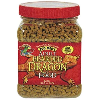Zoo Med Natural Bearded Dragon Food Adult 567g, voederpellets voor bartagames Zoo Med Natural Bearded Dragon Food Adult 567g, voederpellets voor bartagames