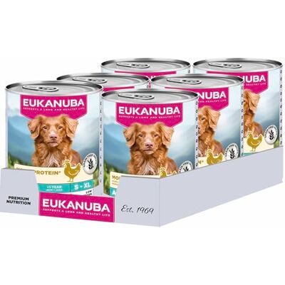 Eukanuba Special Care natvoer voor volwassen honden, Mono-Protein Kip 6 x 400 g Eukanuba Special Care natvoer voor volwassen honden, Mono-Protein Kip 6 x 400 g