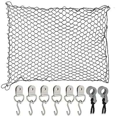 RELAXDAYS Auto Hondengordijn - 100x100 cm, Zwart, Universeel, Eenvoudig te installeren RELAXDAYS Auto Hondengordijn - 100x100 cm, Zwart, Universeel, Eenvoudig te installeren