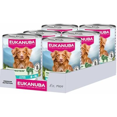 Eukanuba Special Care natvoer voor volwassen honden, Mono-Protein Lam 6 x 400 g Eukanuba Special Care natvoer voor volwassen honden, Mono-Protein Lam 6 x 400 g