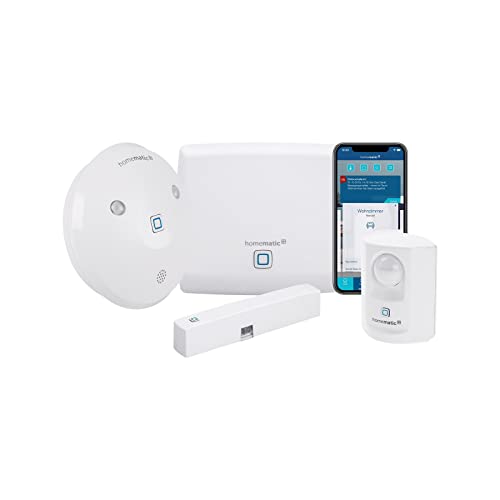 Homematic IP HMIP-SK7 Smart Home Alarmstarterset, wit