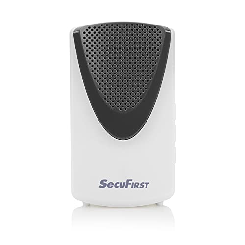 SecuFirst DID701C extra draadloze DID701 WLAN deurbel met camera, deurbellen en deurbellen, wit