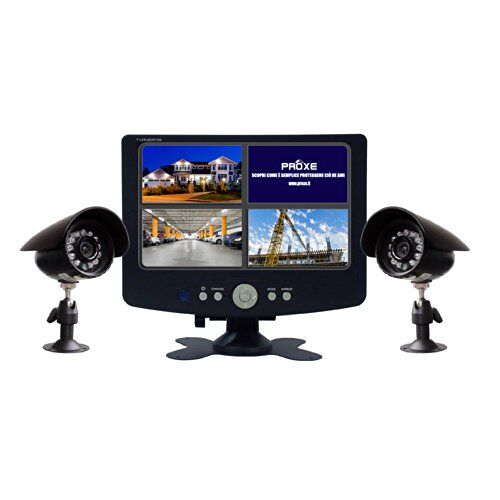 PROXE OE0100 videobewakingsset monitor, zwart