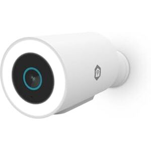 NEDIS Smart Wi-Fi buitencamera met schijnwerper, 3MP Full HD 1296p, bewegingsmelder, nachtzicht, 2-weg audio, cloud- of microSD-opslag, werkt met Alexa en Google Home wit NEDIS Smart Wi-Fi buitencamera met schijnwerper, 3MP Full HD 1296p, bewegingsmelder, nachtzicht, 2-weg audio, cloud- of microSD-opslag, werkt met Alexa en Google Home wit