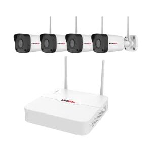 LIFEBOX LBXWIFIKIT4 bewakingsset videobewaking WiFi 4 camera's, harde schijf 2T LIFEBOX LBXWIFIKIT4 bewakingsset videobewaking WiFi 4 camera's, harde schijf 2T