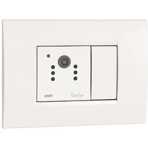 VEMER VE795000 EASYEYE Draadloze camera voor binnen met speciale app, inbouwbox met 2 modules, Full-HD-beveiligingscamera en infraroodtechnologie, stroomvoorziening 230 V, wit VEMER VE795000 EASYEYE Draadloze camera voor binnen met speciale app, inbouwbox met 2 modules, Full-HD-beveiligingscamera en infraroodtechnologie, stroomvoorziening 230 V, wit