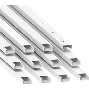 Cablecoach Habengut Kabelgoot (met montagegaten in de grond) 15x30 mm van PVC, kleur: wit, lengte 12 m (12 stuks per 1 meter) Cablecoach Habengut Kabelgoot (met montagegaten in de grond) 15x30 mm van PVC, kleur: wit, lengte 12 m (12 stuks per 1 meter)