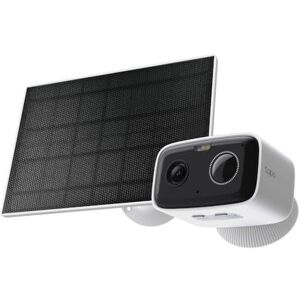 Tapo C400 Kit Wifi-camera voor buiten, FHD, draadloos, met zonnepaneel, batterij 5200 mAh, bewakingscamera, nachtzicht, kleur-nachtzicht, personenherkenning, akoestisch en helder alarm, IP65 Tapo C400 Kit Wifi-camera voor buiten, FHD, draadloos, met zonnepaneel, batterij 5200 mAh, bewakingscamera, nachtzicht, kleur-nachtzicht, personenherkenning, akoestisch en helder alarm, IP65
