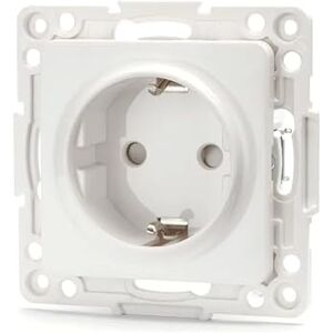 Blendend Witte enkelpolige schakelaarunit in Duits design. Ideaal voor renovatie of aanvulling op je elektrische accessoires, biedt een moderne en praktische touch voor elke kamer in je huis. Blendend Witte enkelpolige schakelaarunit in Duits design. Ideaal voor renovatie of aanvulling op je elektrische accessoires, biedt een moderne en praktische touch voor elke kamer in je huis.
