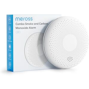 meross Rook- en koolmonoxidemelder, gecombineerde detector met 10 jaar batterij, krachtige sirene, zelfcontrole en testknop, rook- en CO-alarm, EN14604 en EN50291 gecertificeerd meross Rook- en koolmonoxidemelder, gecombineerde detector met 10 jaar batterij, krachtige sirene, zelfcontrole en testknop, rook- en CO-alarm, EN14604 en EN50291 gecertificeerd