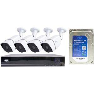 PNI House PTZ1300 Full HD AHD videobewakingskit met 4 2MP, 1080P buitencamera's en SafeHouse 1TB inbegrepen PNI House PTZ1300 Full HD AHD videobewakingskit met 4 2MP, 1080P buitencamera's en SafeHouse 1TB inbegrepen
