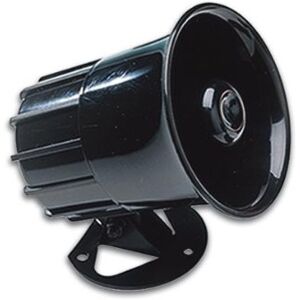 Velleman Alarm & Remote Control SV/PS5 sirene elektronisch krachtig 6-12 VCC 616004, zwart Velleman Alarm & Remote Control SV/PS5 sirene elektronisch krachtig 6-12 VCC 616004, zwart