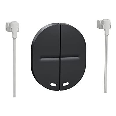 Schneider Electric Ovaal – 2 toetsen + 1 controlelampje – antraciet Schneider Electric Ovaal – 2 toetsen + 1 controlelampje – antraciet