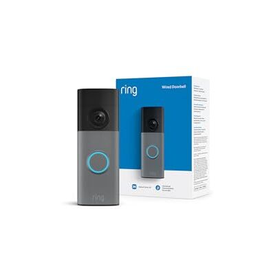 Ring Wired Video Doorbell 2K, Bedrade videodeurbel (nieuwste generatie), Deurbelcamera, Retinal 2K, tot 6x verbeterde zoom, Breed gezichtsveld, Gratis -proefabonnement van 30 dagen Ring Wired Video Doorbell 2K, Bedrade videodeurbel (nieuwste generatie), Deurbelcamera, Retinal 2K, tot 6x verbeterde zoom, Breed gezichtsveld, Gratis -proefabonnement van 30 dagen