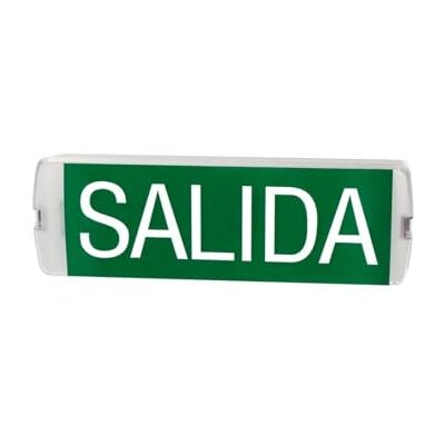 PRENDELUZ Stickers voor noodverlichting, formaat 200 x 75 mm, ideaal voor uitgangen en veiligheid op openbare plaatsen. PRENDELUZ Stickers voor noodverlichting, formaat 200 x 75 mm, ideaal voor uitgangen en veiligheid op openbare plaatsen.