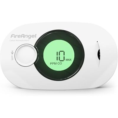 Fire Angel FireAngel Digitale Koolmonoxidemelder FA3322 Vochtigheids-, Temperatuur- en CO-Melder CO-Meter Draagbaar Koolstofmonoxide-Meter Fire Angel FireAngel Digitale Koolmonoxidemelder FA3322 Vochtigheids-, Temperatuur- en CO-Melder CO-Meter Draagbaar Koolstofmonoxide-Meter