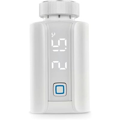 Homematic IP Radiatorthermostaat – Evo, slimme radiatorknopp, intelligente verwarmingsaansturing, additioneel voor aansturing per kamer, werkt met Alexa en Google Home, 155105A0 Homematic IP Radiatorthermostaat – Evo, slimme radiatorknopp, intelligente verwarmingsaansturing, additioneel voor aansturing per kamer, werkt met Alexa en Google Home, 155105A0