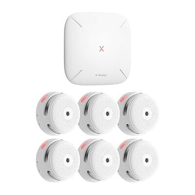 X-Sense FS61 6 1 RF-Rauchmelder-Set mit Gateway 6?XS01-M 1?SBS50 (ZASXS00109WEU) X-Sense FS61 6 1 RF-Rauchmelder-Set mit Gateway 6?XS01-M 1?SBS50 (ZASXS00109WEU)