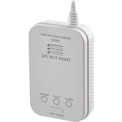 EMOS Gasdetector ter waarschuwing voor brandgaslek voor huishoudens of bedrijven huismelder aardgas, methaan, propaan, butaan alarm voor uitlaat van brandbare gassen 230 V netvoeding, 5 jaar EMOS Gasdetector ter waarschuwing voor brandgaslek voor huishoudens of bedrijven huismelder aardgas, methaan, propaan, butaan alarm voor uitlaat van brandbare gassen 230 V netvoeding, 5 jaar