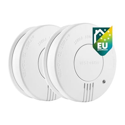 Smartwares FSM-11517 Rookmelder - Foto-elektrisch, Set van 2, 85dB Smartwares FSM-11517 Rookmelder - Foto-elektrisch, Set van 2, 85dB
