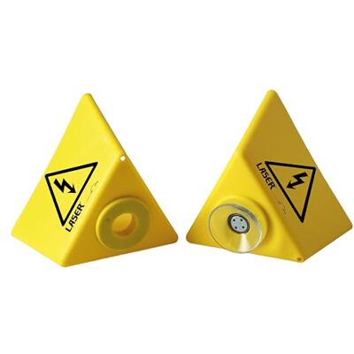 Laser 8661 Hybride/EV Waarschuwingsbord, 2 stuks Laser 8661 Hybride/EV Waarschuwingsbord, 2 stuks