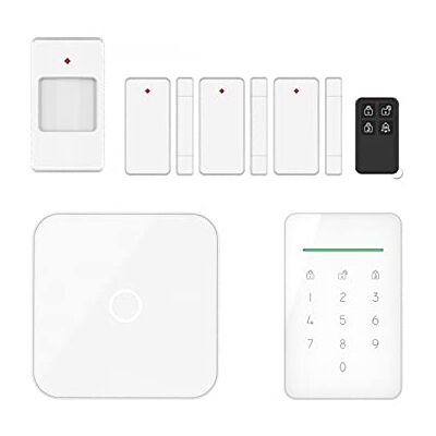 ELRO AS90S Home+ Slim Draadloos Alarmsysteem – Wifi – GSM Functie – Als Beste Getest Met Basisstation, Controlepaneel, Bewegingsmelder, 3x Deur / Raam Contact en Afstandsbediening ELRO AS90S Home+ Slim Draadloos Alarmsysteem – Wifi – GSM Functie – Als Beste Getest Met Basisstation, Controlepaneel, Bewegingsmelder, 3x Deur / Raam Contact en Afstandsbediening