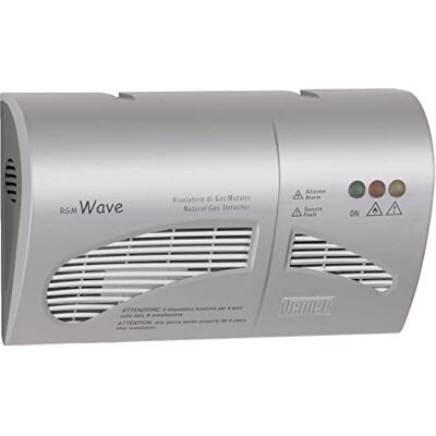 VEMER VN784500 RGM Wave aardgasmelder, wandmontage, voeding 230 V, aluminium VEMER VN784500 RGM Wave aardgasmelder, wandmontage, voeding 230 V, aluminium