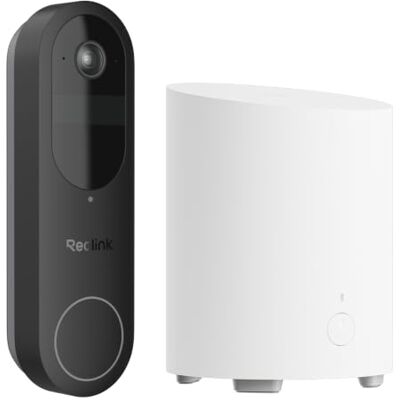 REOLINK Videodeurbel met Home Hub Mini, Deurbel op batterijen met camera, 2,4/5GHz wifi, slimme detectie, geen maandelijkse kosten REOLINK Videodeurbel met Home Hub Mini, Deurbel op batterijen met camera, 2,4/5GHz wifi, slimme detectie, geen maandelijkse kosten