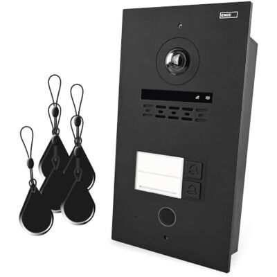 EMOS GoSmart camera-eenheid H4083 met nachtzicht naar H4080, 2X naamplaatje EMOS GoSmart camera-eenheid H4083 met nachtzicht naar H4080, 2X naamplaatje