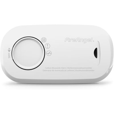 Fire Angel FireAngel FA3313 Koolmonoxidemelder met sensor, draagbaar CO-alarm voor thuis en op vakantie, koolmonoxidebewaking, wit Fire Angel FireAngel FA3313 Koolmonoxidemelder met sensor, draagbaar CO-alarm voor thuis en op vakantie, koolmonoxidebewaking, wit