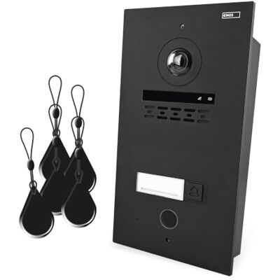 EMOS GoSmart camera-eenheid H4082 met nachtzicht naar H4080, 1x naamplaatje EMOS GoSmart camera-eenheid H4082 met nachtzicht naar H4080, 1x naamplaatje