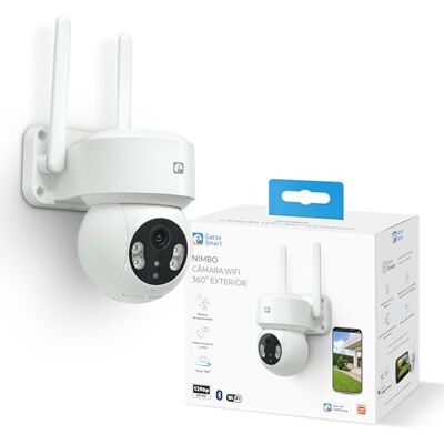 Garza - Beveiligingscamera - Buiten 360° WiFi, Nachtzicht, Tweerichtingsgeluid Garza - Beveiligingscamera - Buiten 360° WiFi, Nachtzicht, Tweerichtingsgeluid