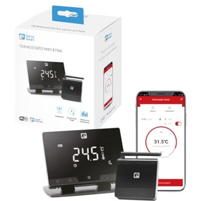 Garza 401267 Smarthome Smart WiFi thermostaat voor boiler en zwemmen, touchscreen en programma. Garza 401267 Smarthome Smart WiFi thermostaat voor boiler en zwemmen, touchscreen en programma.