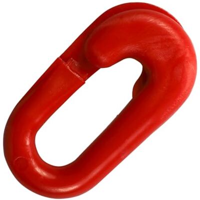 NOVAP Rode Plastic Gebroken Ringen - 10 mm Diameter - Verpakking van 10 NOVAP Rode Plastic Gebroken Ringen - 10 mm Diameter - Verpakking van 10