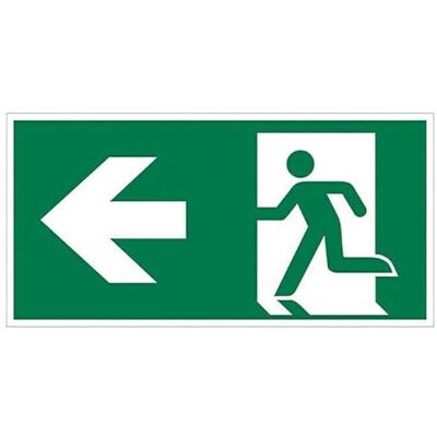 PRENDELUZ Stickers voor noodverlichting, pijl links, 200 x 75 mm, ideaal voor bewegwijzering en veiligheid bij nooduitgangen. PRENDELUZ Stickers voor noodverlichting, pijl links, 200 x 75 mm, ideaal voor bewegwijzering en veiligheid bij nooduitgangen.