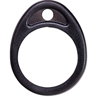 EKEY 101691 RFID-sleutelhanger met versleutelingsfunctie, Voor identificatie bij toegangssystemen voor uw huis, zwart EKEY 101691 RFID-sleutelhanger met versleutelingsfunctie, Voor identificatie bij toegangssystemen voor uw huis, zwart