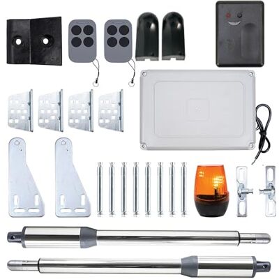 PNI MAB300 Swing gate Automation Kit Pakket, 2 40W Motoren, gate Lengte 2 x 2.5m, 200kg en SmartHome RG120 Smart Relais, Tuya app PNI MAB300 Swing gate Automation Kit Pakket, 2 40W Motoren, gate Lengte 2 x 2.5m, 200kg en SmartHome RG120 Smart Relais, Tuya app