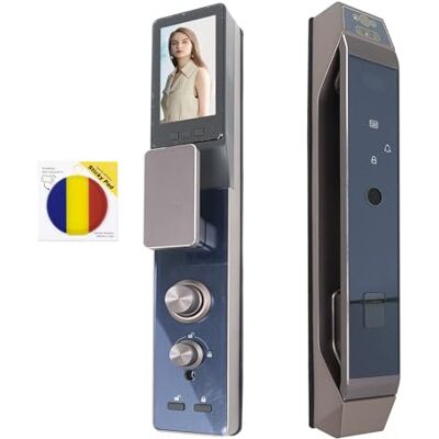 PNI SafeHome PTY8825 Smart Yala, code, kaart, gezichtsherkenning, vingerafdruk- en kleefpad-vlag inbegrepen PNI SafeHome PTY8825 Smart Yala, code, kaart, gezichtsherkenning, vingerafdruk- en kleefpad-vlag inbegrepen