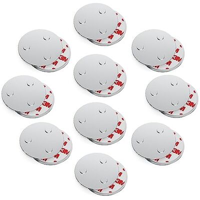 conecto , Magneethouder, sterke magneetbevestiging, universeel bruikbaar, magnetisch en met boorgat, geschikt voor rookmelders, 60 mm, set van 10 stuks conecto , Magneethouder, sterke magneetbevestiging, universeel bruikbaar, magnetisch en met boorgat, geschikt voor rookmelders, 60 mm, set van 10 stuks