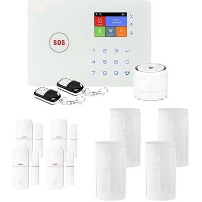 LIFEBOX Alarm voor thuis, draadloos, wifi en GSM Amazone – – set dier 4 LIFEBOX Alarm voor thuis, draadloos, wifi en GSM Amazone – – set dier 4