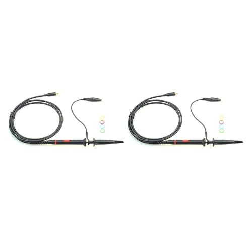 Gisoanudt 2 x oscilloscoopsonde speciaal voor mini-oscilloscoop DS211 DS203 DS202 DS212 hoogwaardige oscilloscoopsondes