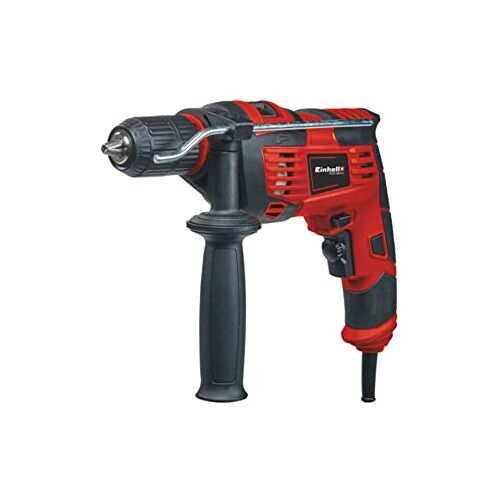 Einhell Klopboormachine KIT TC-ID 720/1 E Kit (650 W, boorvermogen Ø hout 25 mm, beton 13 mm, metaal 10 mm, metalen diepteaanslag, riemclip)